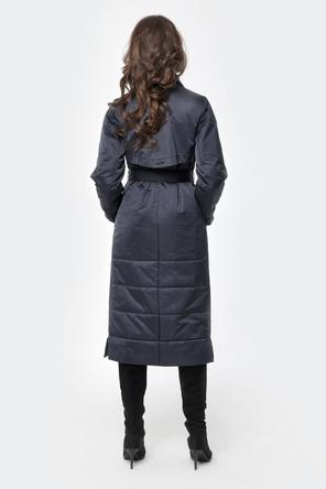 Женское стеганое пальто DW-22308, цвет темно-синий, фото 02