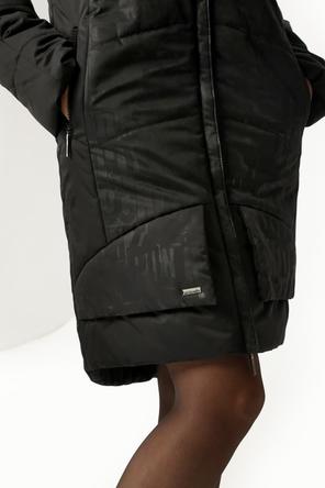 Плащ утепленный DW-21308, цвет черный img 5