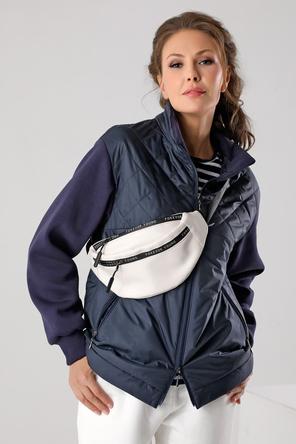 Женская весенняя куртка DW-23126, Dizzyway, цвет темно-синий, фото 4