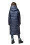 Зимнее женское пальто Нерия, цвет темно синий, вид 4