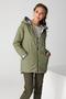 Куртка двухсторонняя женская DW-23120, фирма Dizzyway, цвет оливковый, вид 4