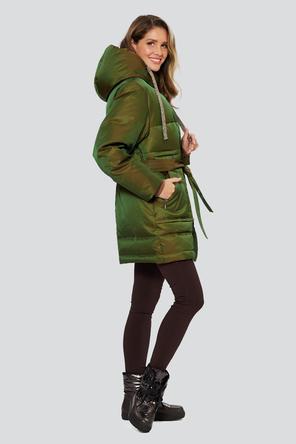 Зимний пуховик Дасти, DIMMA Fashion, цвет хаки, фото 2