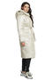 Стеганое зимнее пальто Матера от Dimma, цвет слоновая кость, фото 3