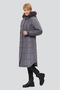 Зимнее пальто Кармен, D`IMMA Fashion Studio, цвет серо-фиолетовый, вид 1