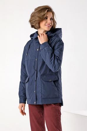 Женская стеганая куртка DW-23119, Dizzyway, цвет темно-синий, фото 3