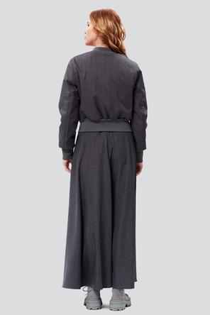 Куртка-бомбер Ева, DI-2357, бренд Димма Фешн, цвет серый, фото 3