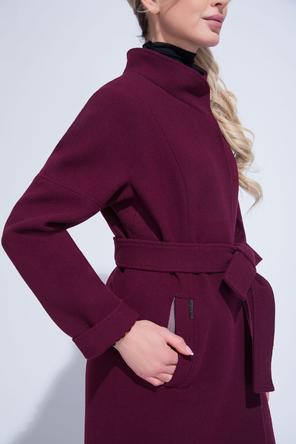 Женское бордовое пальто Electra Style