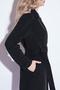 Женское классическое пальто Electra Style черного цвета, фото 3