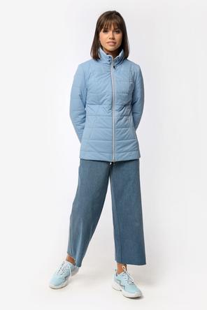 Женская куртка DW-22115 цвет голубой, вид 1