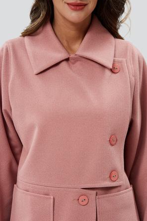 Женское пальто Эйдан, DI-2365 D'imma Fashion Studio, цвет персиковый, вид 5