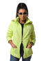Куртка женская 21137, цвет лайм, фото 2