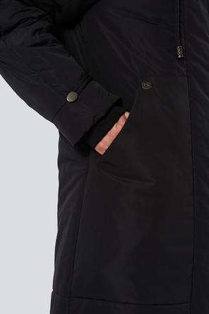 Демисезонное пальто с капюшоном Беатриз, DIMMA Studio, цвет черный, фото 5