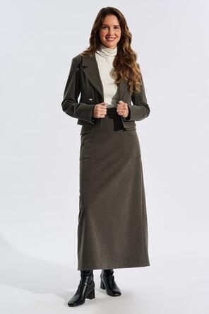 Жакет женский Эстер, D'imma Fashion, цвет коричневый, фото 5