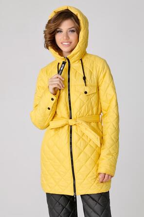 Куртка женская DW-23331, цвет желтый, фото 4