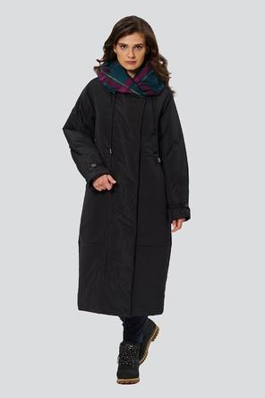 Демисезонное пальто с капюшоном Беатриз, DIMMA Studio, цвет черный, фото 1