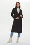 Пальто классическое LZ-20113, цвет черный фото 1