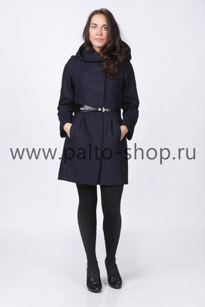 Пальто женское с капюшоном купить Москва