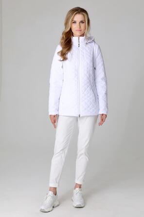 Куртка утепленная DW-24119, цвет белый, фото 1