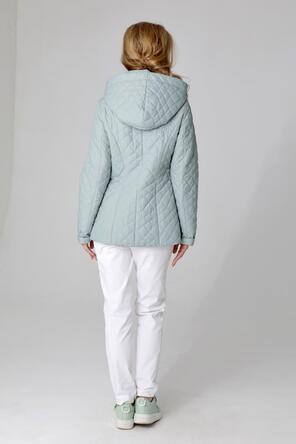 Куртка утепленная DW-24119, цвет серо-ментоловый, фото 2