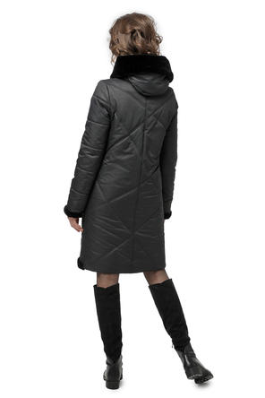 Пальто Иветт, Dizzyway, цвет черный вид 3