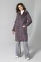 Женское стеганое пальто DW-21305, цвет какао, фото 01