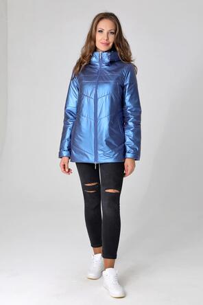 Женская куртка стеганая DW-24116, цвет синий, foto 1