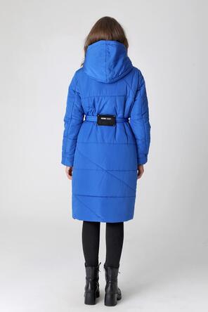 Зимнее женское пальто DW-23418, цвет ярко-синий, вид 2