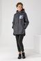 Женская длинная куртка DW-23116,  DizzyWay, цвет графитовый, фото 1