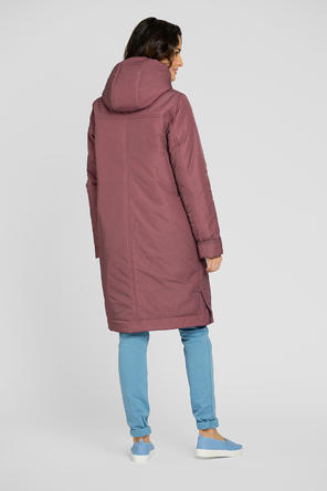 пальто с капюшоном Гаудези, цвет прелая вишня