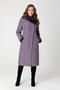 Зимнее стеганое пальто DW-21407, цвет серо-сиреневый foto1