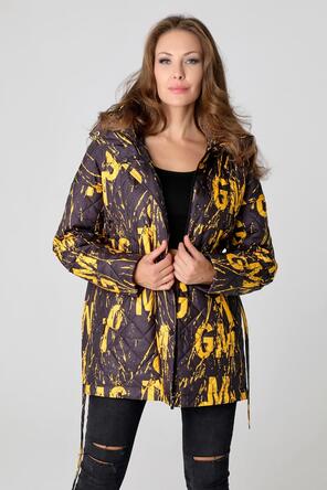 Женская куртка DW-24117, цвет желтый, фото 4
