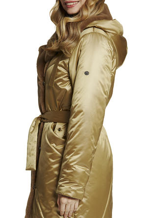 Стеганое зимнее пальто Матера от Dimma, цвет бежевый, фото 3