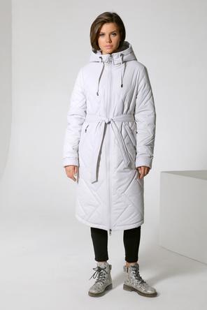 Зимнее женское пальто DW-22404, цвет светло-серый, вид 1 