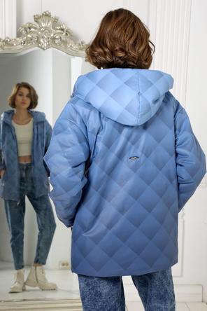 Куртка женская с капюшоном DW-23127, цвет синий, foto 5