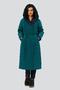 Демисезонное пальто с капюшоном Беатриз, DIMMA Studio, цвет бирюзовый темный, фото 3