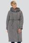 Демисезонное пальто с капюшоном Беатриз, DIMMA Studio, цвет серый темный, фото 4