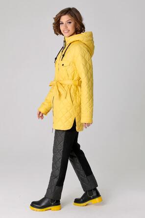 Куртка женская DW-23331, цвет желтый, фото 2