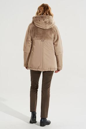 Зимняя куртка Джойс от Dimma, цвет бежевый, фото 3