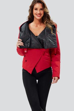 Куртка с капюшоном Претти, артикул: DI-2351, цвет красный, обзор 4