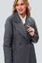 Пальто стеганое Фламенко, фирма Димма DI-2367, цвет серый, вид 4