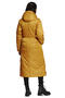 Женское зимние пальто Алькамо цвет горчичный, фото 4