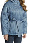 Зимняя куртка женская с капюшоном Димма артикул 2117 цвет голубой, вид 3