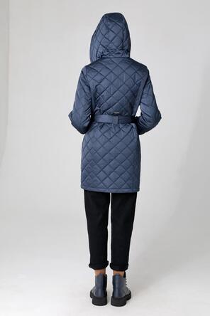 Куртка стеганая женская DW-24124, цвет темно-синий, фото 3