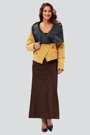 Куртка с капюшоном Претти, артикул: DI-2351, цвет желтый, обзор 2