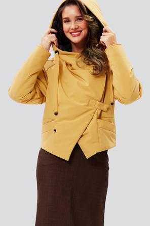 Куртка с капюшоном Претти, артикул: DI-2351, цвет желтый, обзор 4