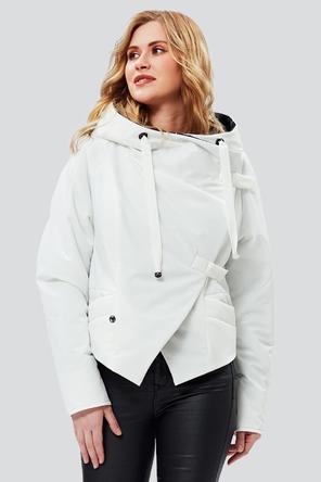 Куртка с капюшоном Претти, артикул: DI-2351, цвет белый, обзор 5