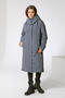 Женское зимнее пальто 22414 Dizzyway, цвет графитовый, фото 1
