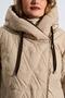 Зимнее пальто с капюшоном Димма цвет бежевый, вид 4