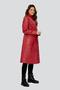 Демисезонное пальто с поясом Диаманте, DIMMA Studio, цвет красный, img 1
