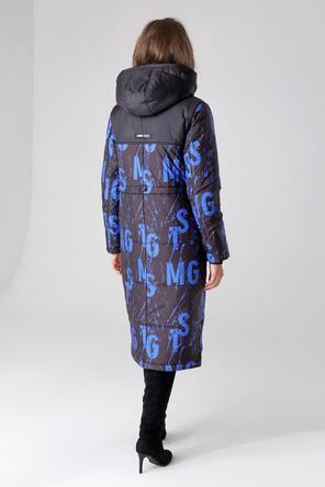 Зимнее женское пальто DW-23415, цвет ярко-синий, вид 3